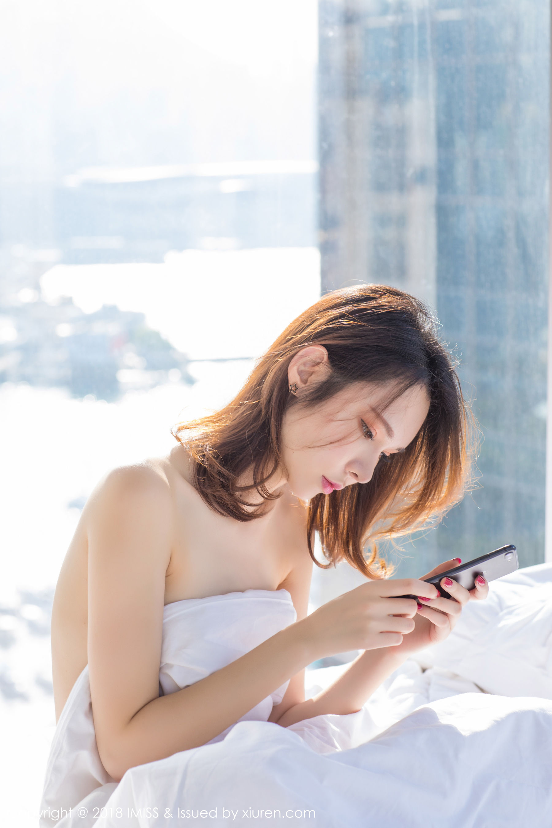 萌琪琪Irene《丝袜美腿诱惑》 [爱蜜社IMiss] Vol.273 写真集(9)