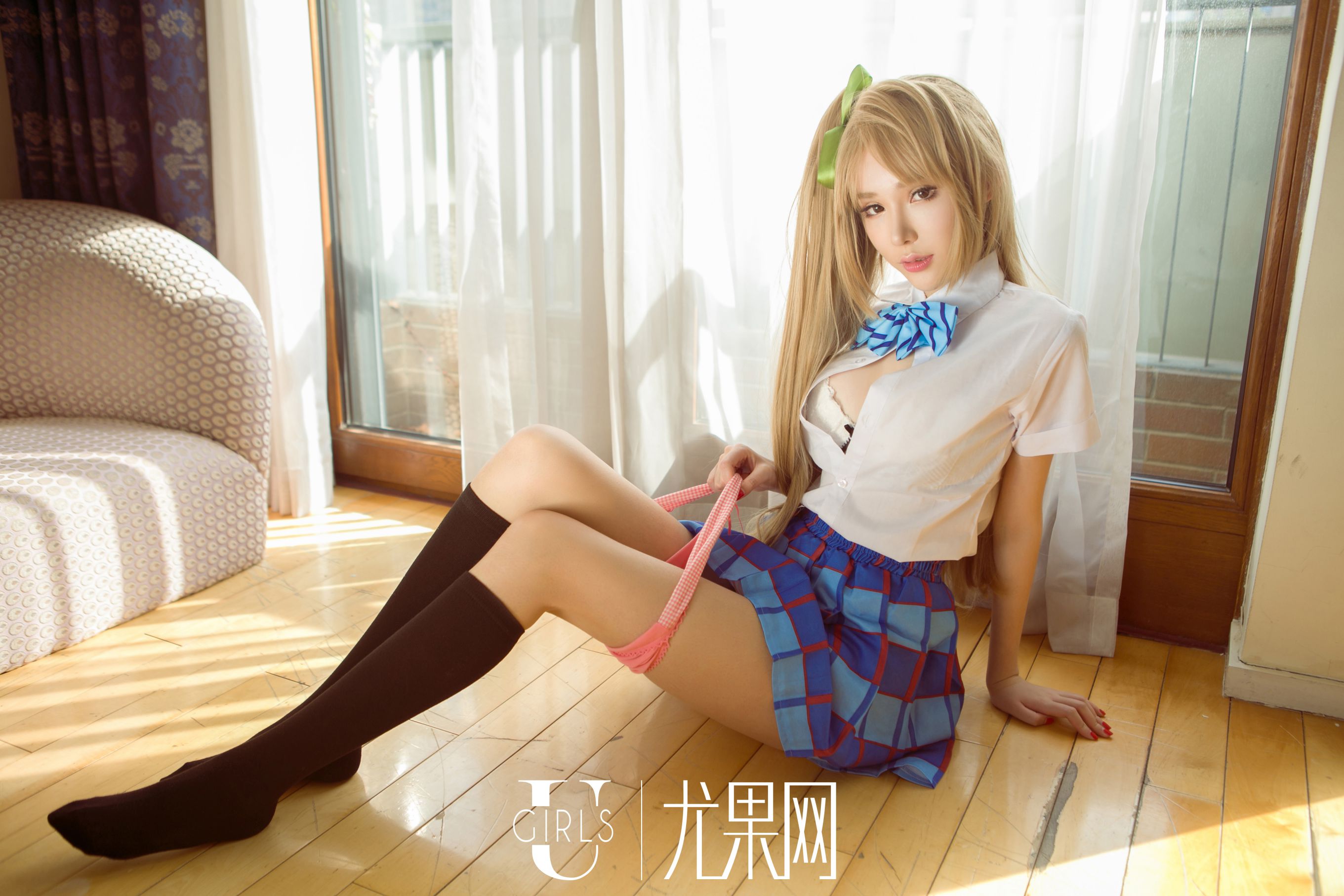 [尤果网Ugirls] U217 萌琪琪《穿破次元壁的女神》写真集(9)